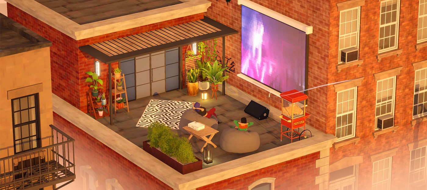 Расслабляющая игра про обустройство крыш High Above выйдет 9 апреля