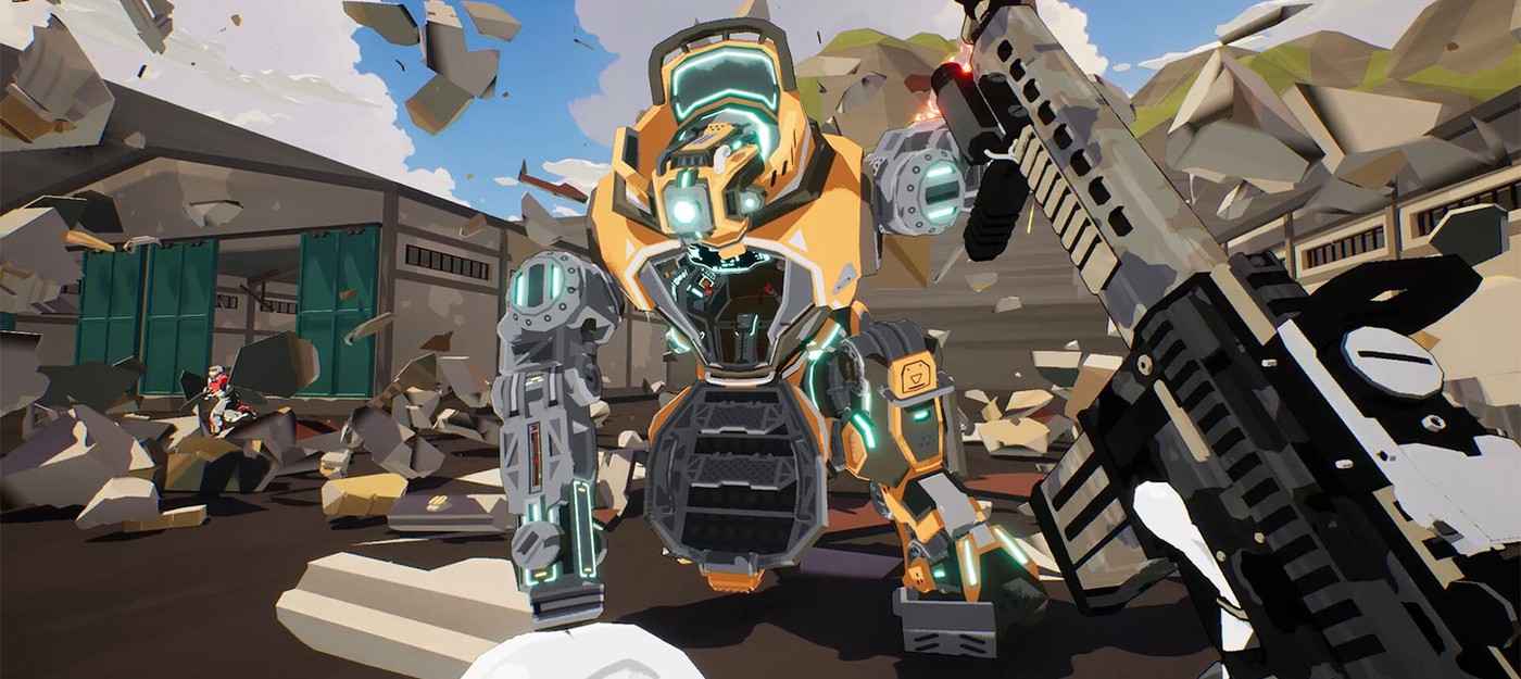 ShatterRush открыла предальфу – паркур, меха и разрушаемые арены в духе Titanfall