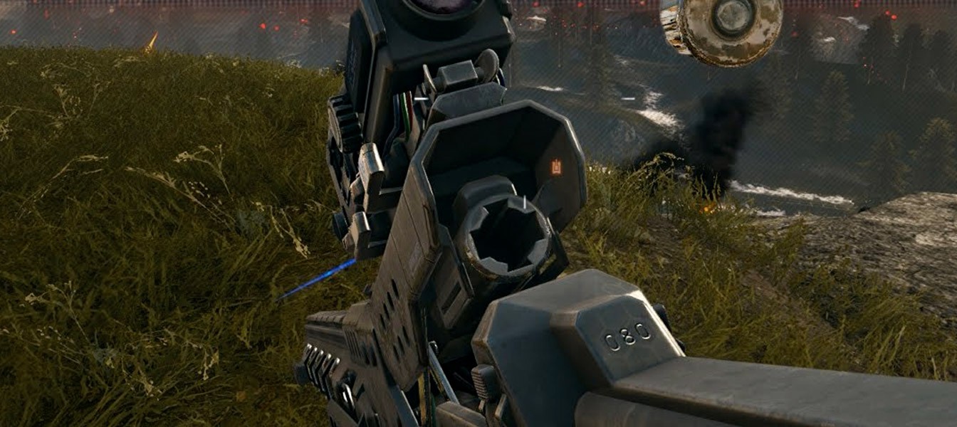 Демонстрация футуристической пушки из дополнения Battlefield 4 - Final Stand