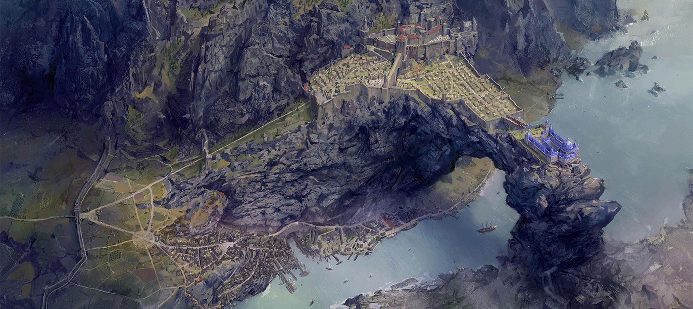 Художник "починил" Солитьюд из Skyrim, нарисовав город в эпичном реалистичном масштабе