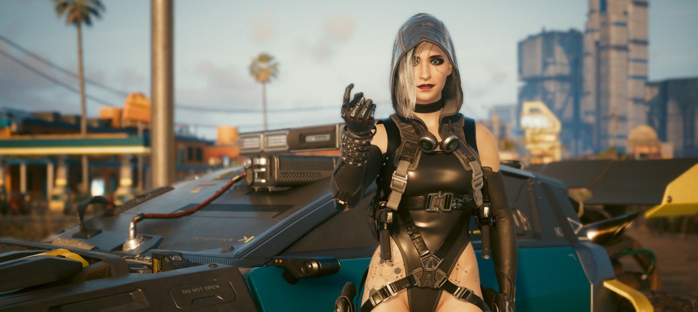 Моддер превратил Cyberpunk 2077 в VHS-фильм из 80-х