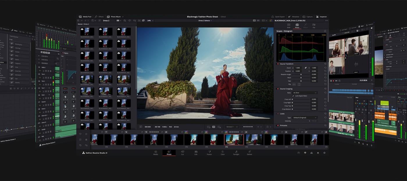 Blackmagic Design анонсировала DaVinci Resolve 21 с фоторедактором, восемью ИИ-инструментами – базовая версия доступна бесплатно