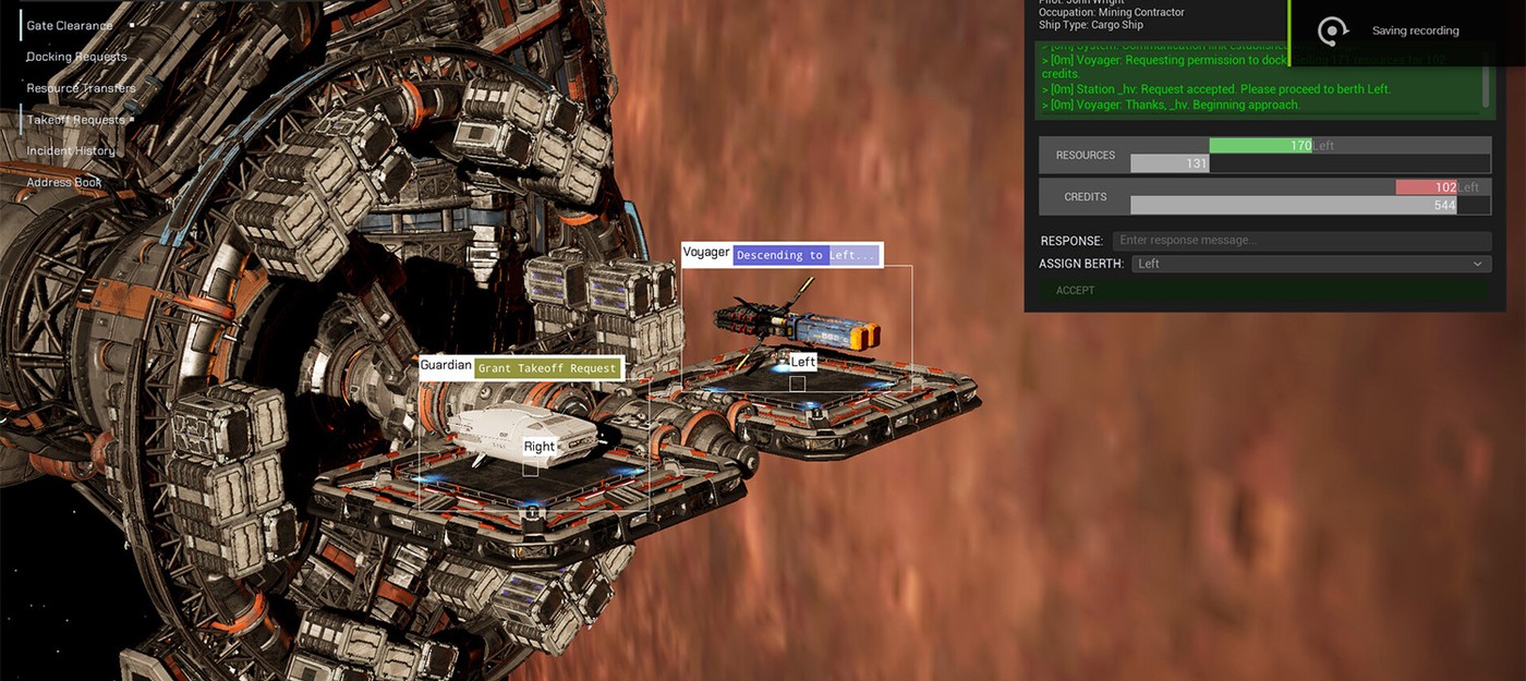 Delos: Space Traffic Control предлагает стать диспетчером космической станции на орбите Марса
