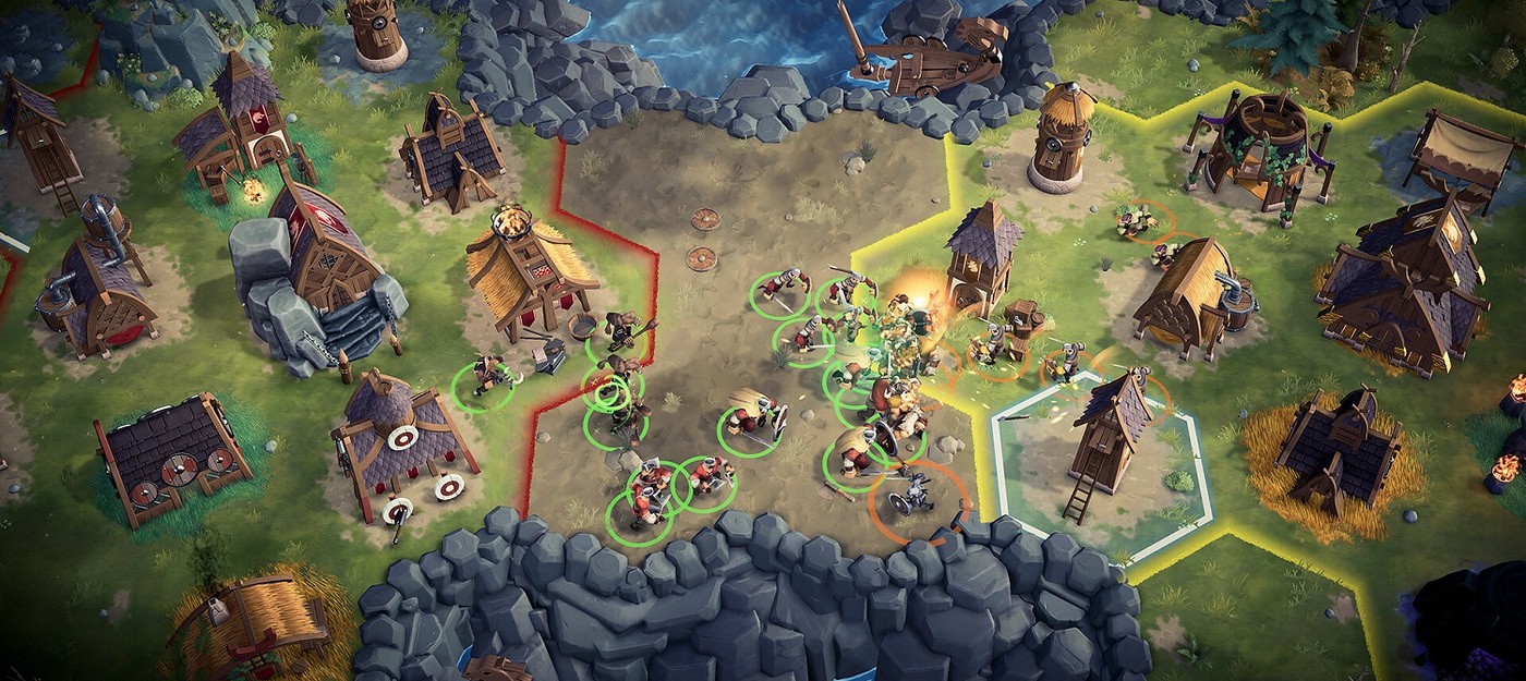 Создатели Deep Rock Galactic: Survivor анонсировали градостроительный авто-баттлер Northgard Battlegrounds