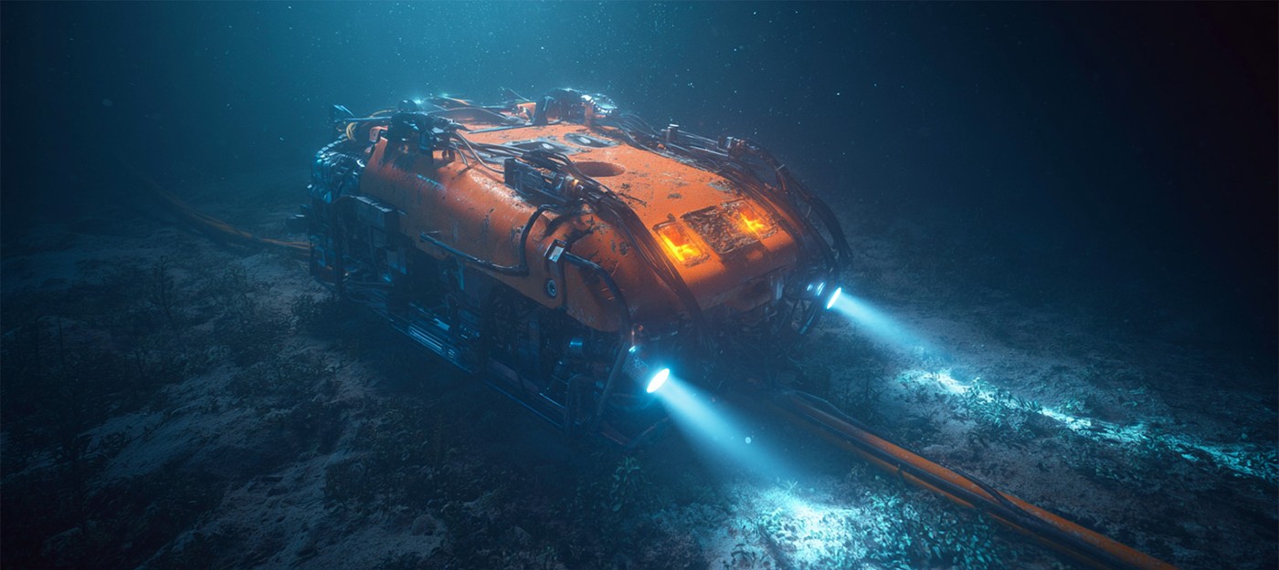 Китай испытал подводный аппарат для резки интернет-кабелей на глубине 3500 метров