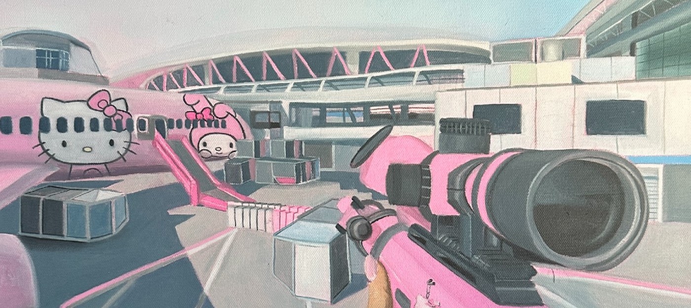 Художница превращает игровые скриншоты в масляные картины и продает их за сотни долларов