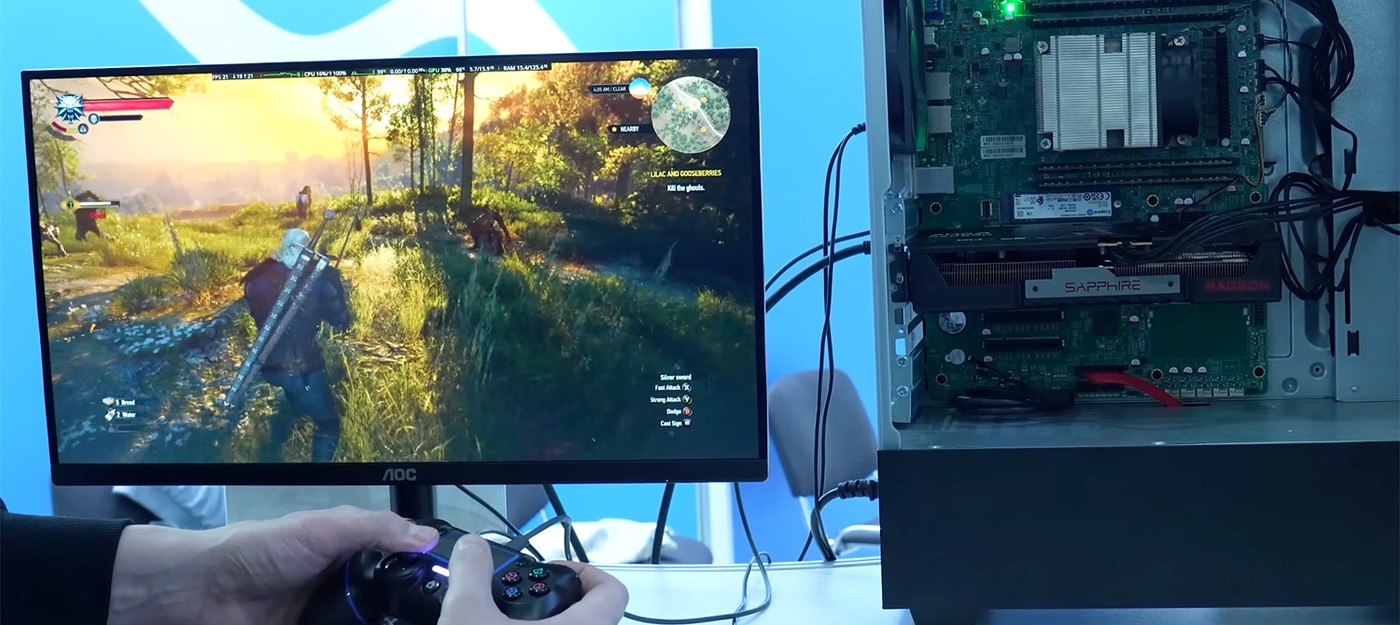 Российский 32-ядерный процессор Иртыш выдает от 22 до 32 кадров в The Witcher 3 на ультра-настройках графики