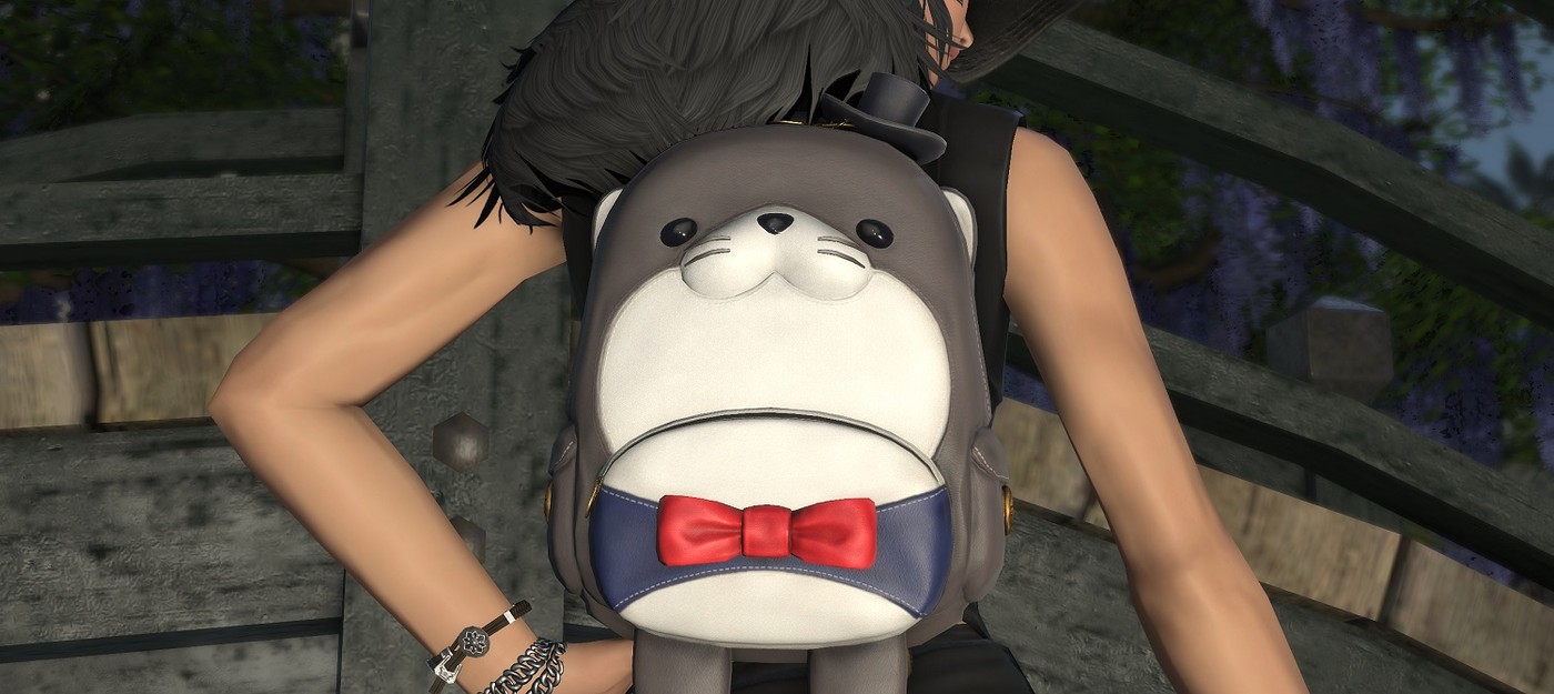 После патча игроки в Final Fantasy XIV случайно получили модный рюкзак-выдру – но его могут скоро отобрать