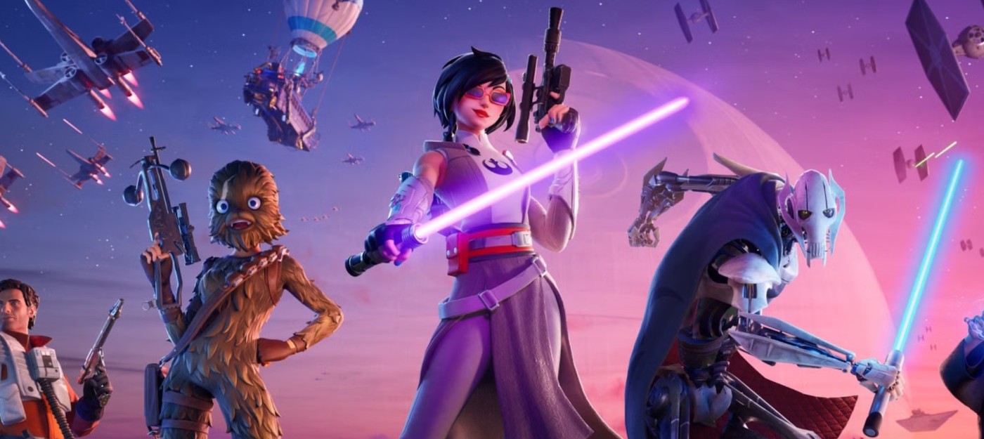 В Fortnite скоро появятся десятки игр по "Звездным войнам" – шутер в стиле Battlefront, симулятор сбора дроидов, мультиплеерный хоррор с Дартом Вейдером и другие
