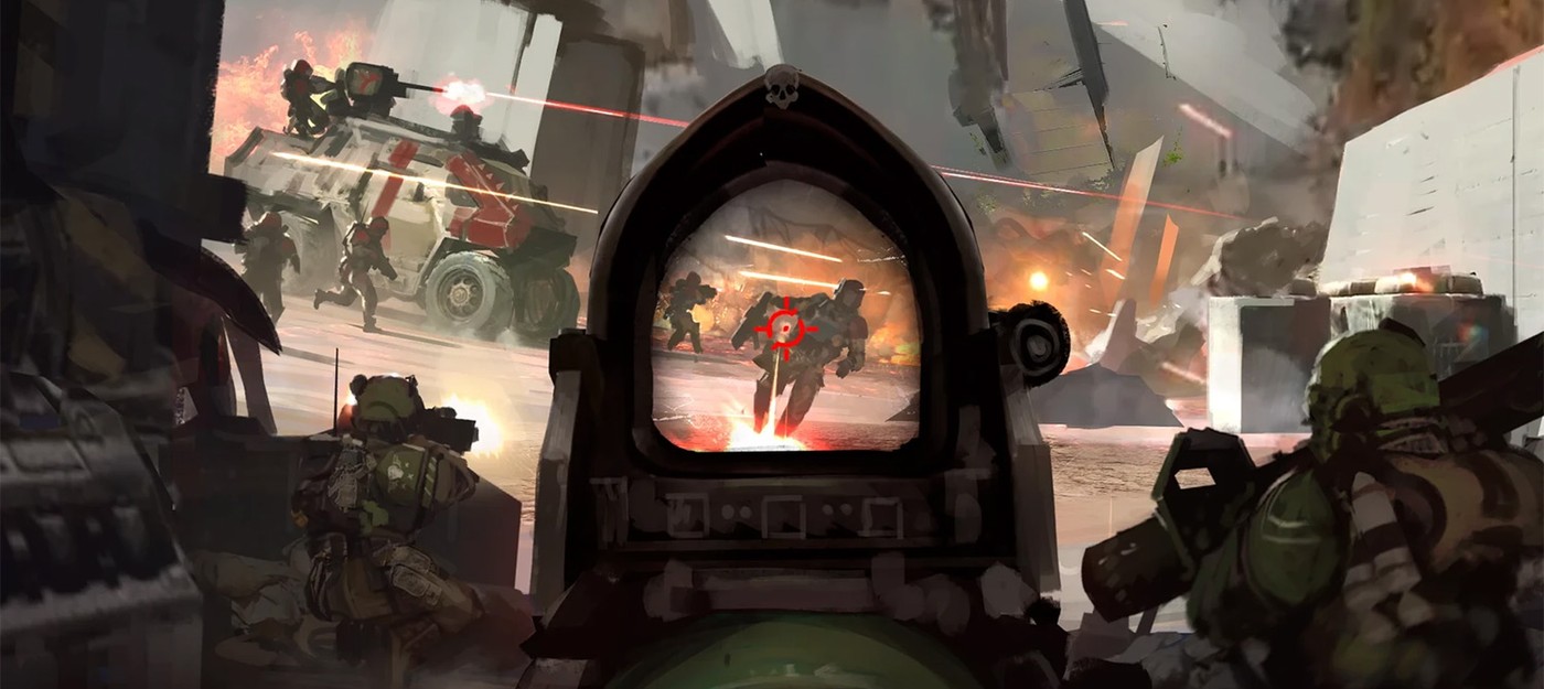 Концепты Battlefield по Warhammer 40K показывают, каким мог бы быть масштабный шутер по этой безумной вселенной