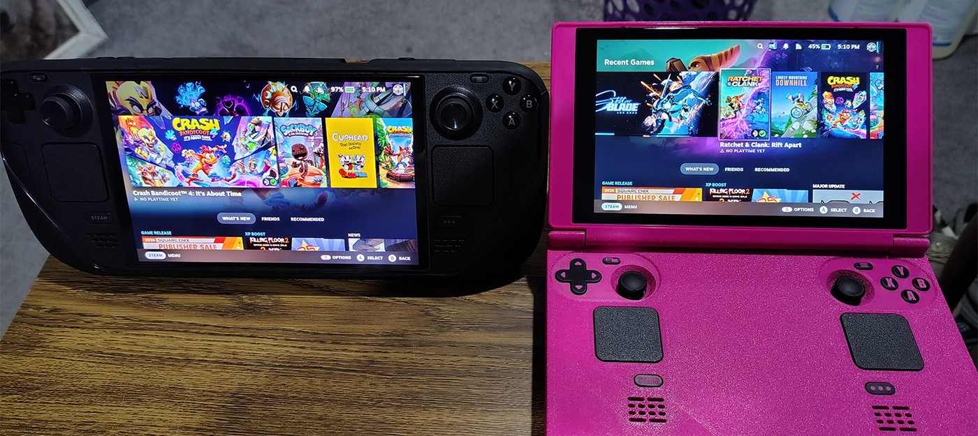 Умелец превратил Steam Deck в раскладушку в стиле Nintendo DS