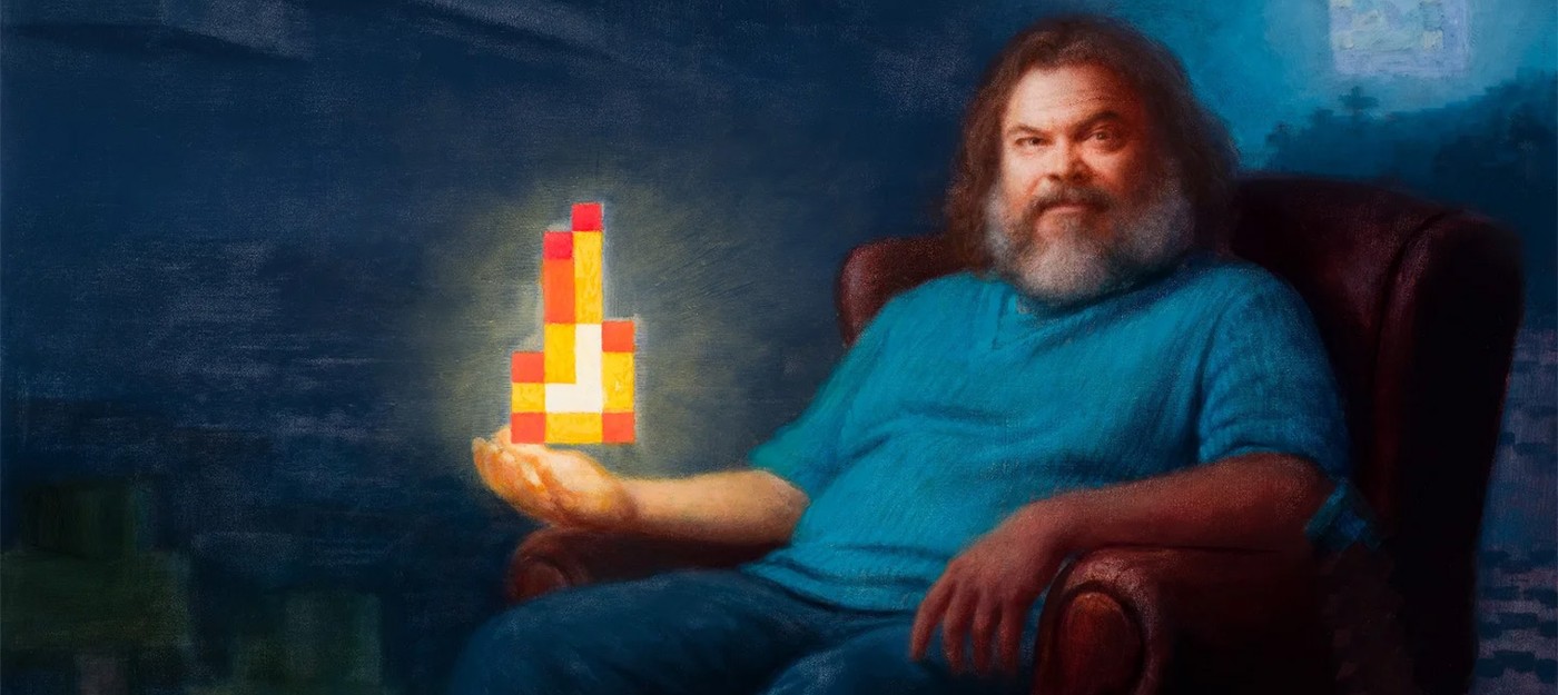 Художник, создавший 40 картин для Minecraft, нарисовал Джека Блэка в образе Стива для сиквела фильма