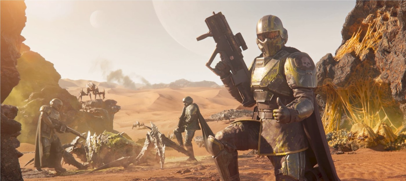 Моддеры Helldivers 2 добавили в игру битвы на несколько фракций и кастомные миссии – фанаты считают, что Arrowhead стоит поучиться