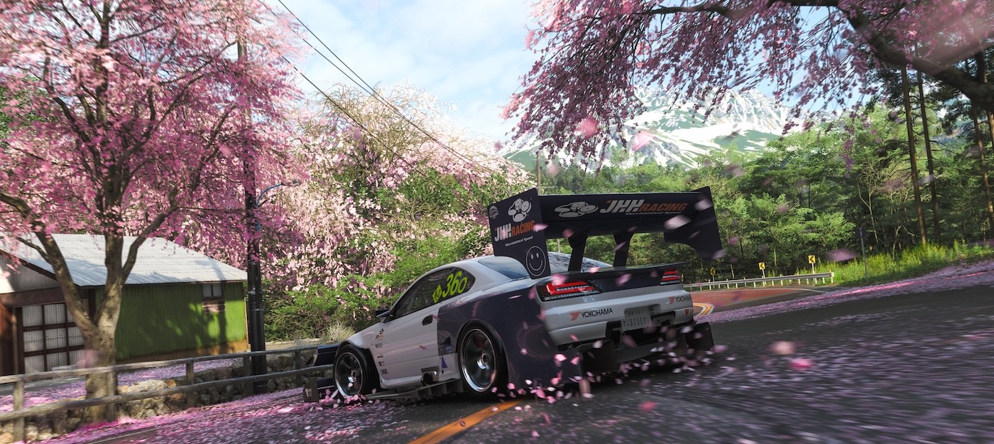 В Forza Horizon 6 нельзя уничтожить деревья сакуры – все остальные можно сносить ради очков