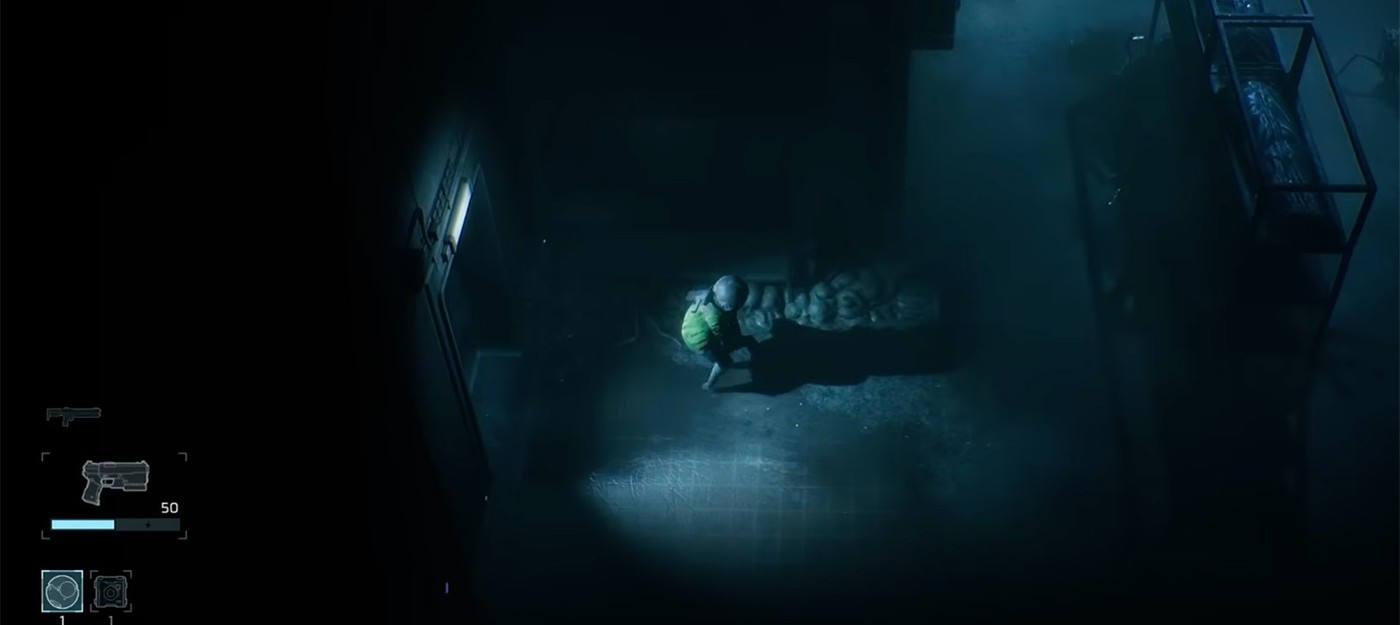 Геймплей сражения с боссом в мрачном шутере End of Abyss