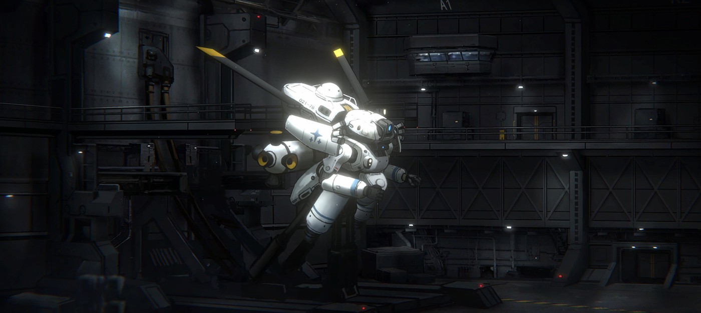 На Itch вышло демо мех-шутера DarkSide с эстетикой Gundam и хардкором Helldivers