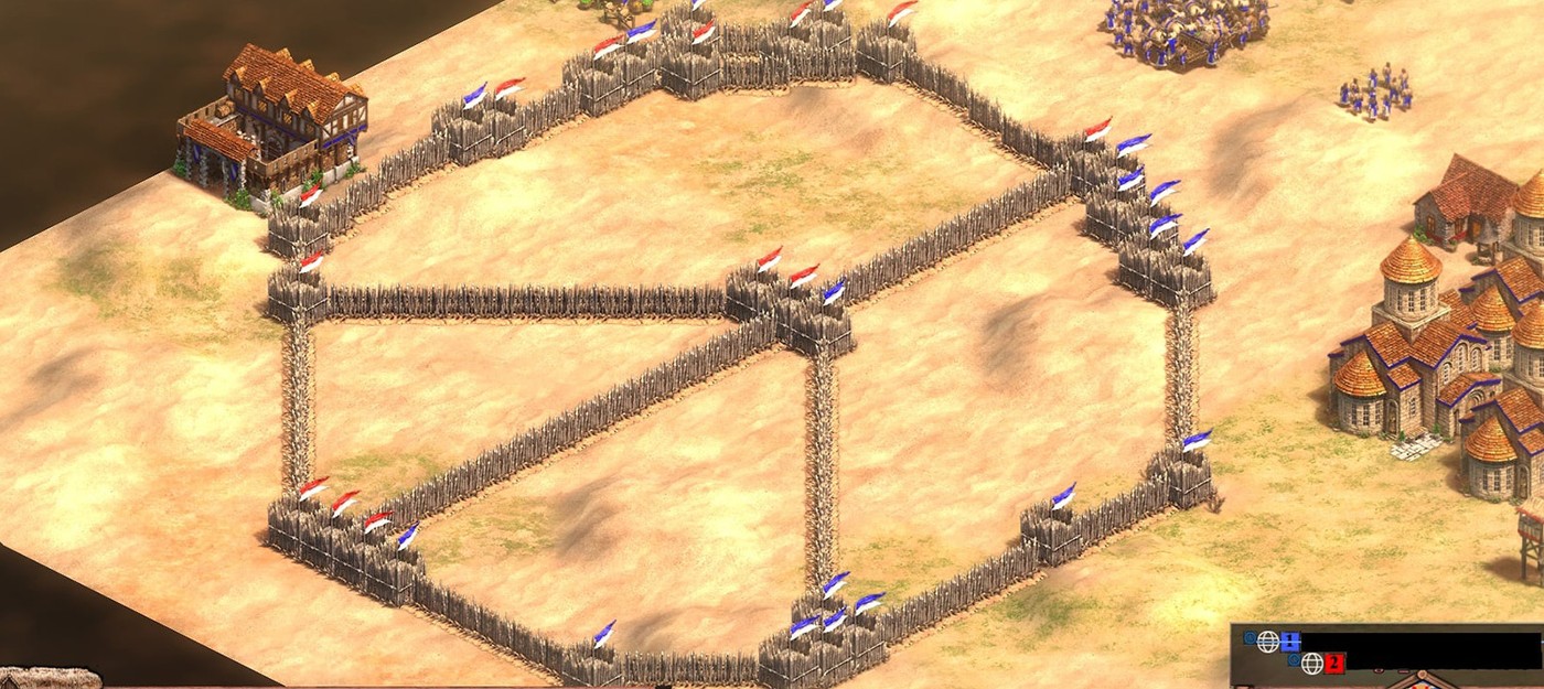 Игрок Age of Empires II устал от токсичности и провёл на удивление мирную партию с соперником