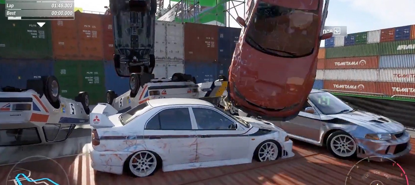 Один водитель Forza Horizon 6 устроил массовое ДТП в духе "Такси" Люка Бессона