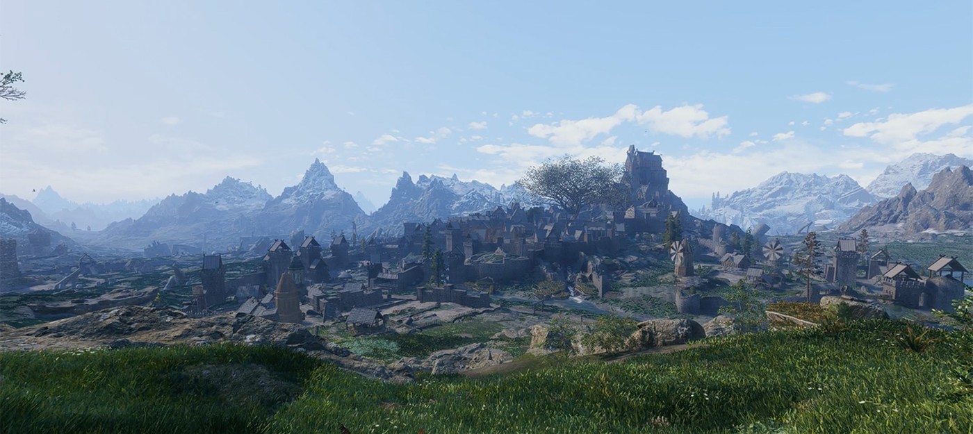 Фанаты Skyrim не узнали Вайтран в сильно модифицированной версии RPG