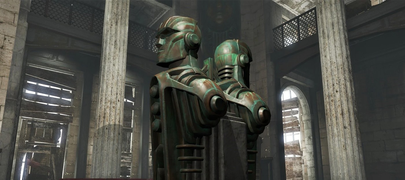 Одна из неразгаданных тайн Fallout касается гигантских голов, закопанных там, где творится что-то странное