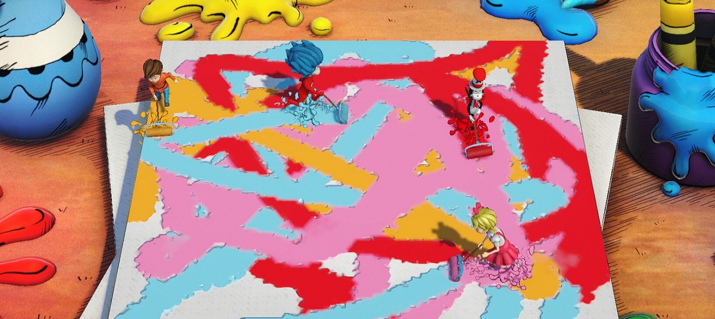 Анонсирована семейная игра The Cat in the Hat: Rainy Day Mayhem по мотивам книг Доктора Сьюза – релиз осенью