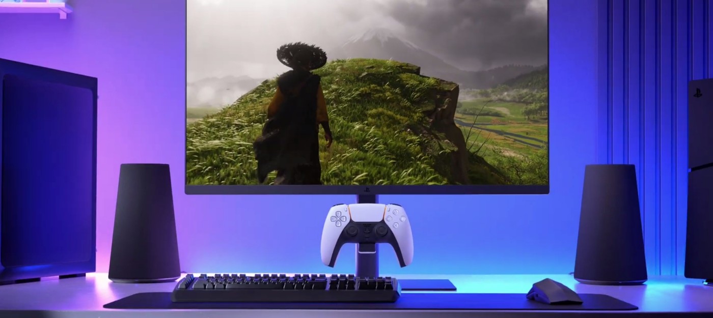 Sony анонсировала 27-дюймовый игровой монитор за 350 долларов с крюком для зарядки DualSense