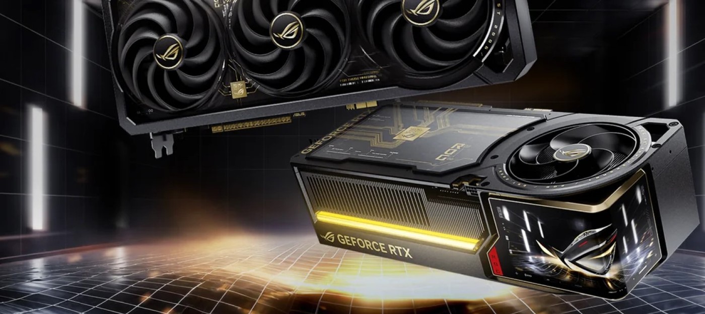 ASUS ROG представила 800-ваттную RTX 5090 за 6000 долларов с гибким экраном