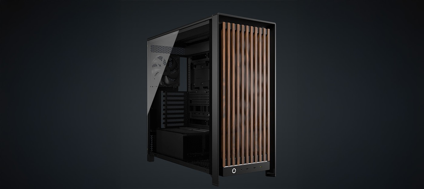 Corsair представила деревянные передние панели для корпусов Frame 5000D