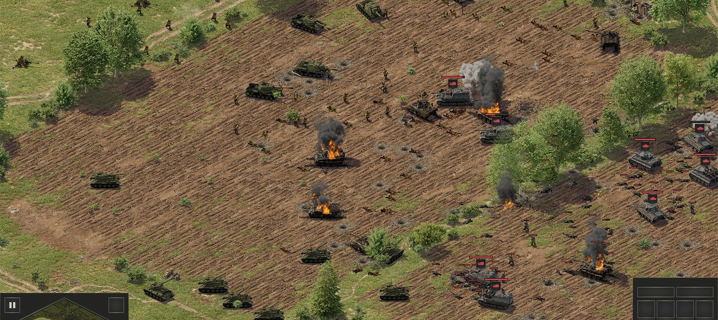 Демо военной стратегии Panzer Strike в духе Sudden Strike вышло в Steam