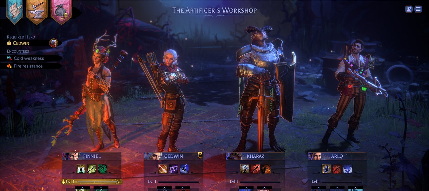 Кооперативная RPG Terrinoth: Heroes of Descent перенесла настолку на ПК и уже доступна для игры
