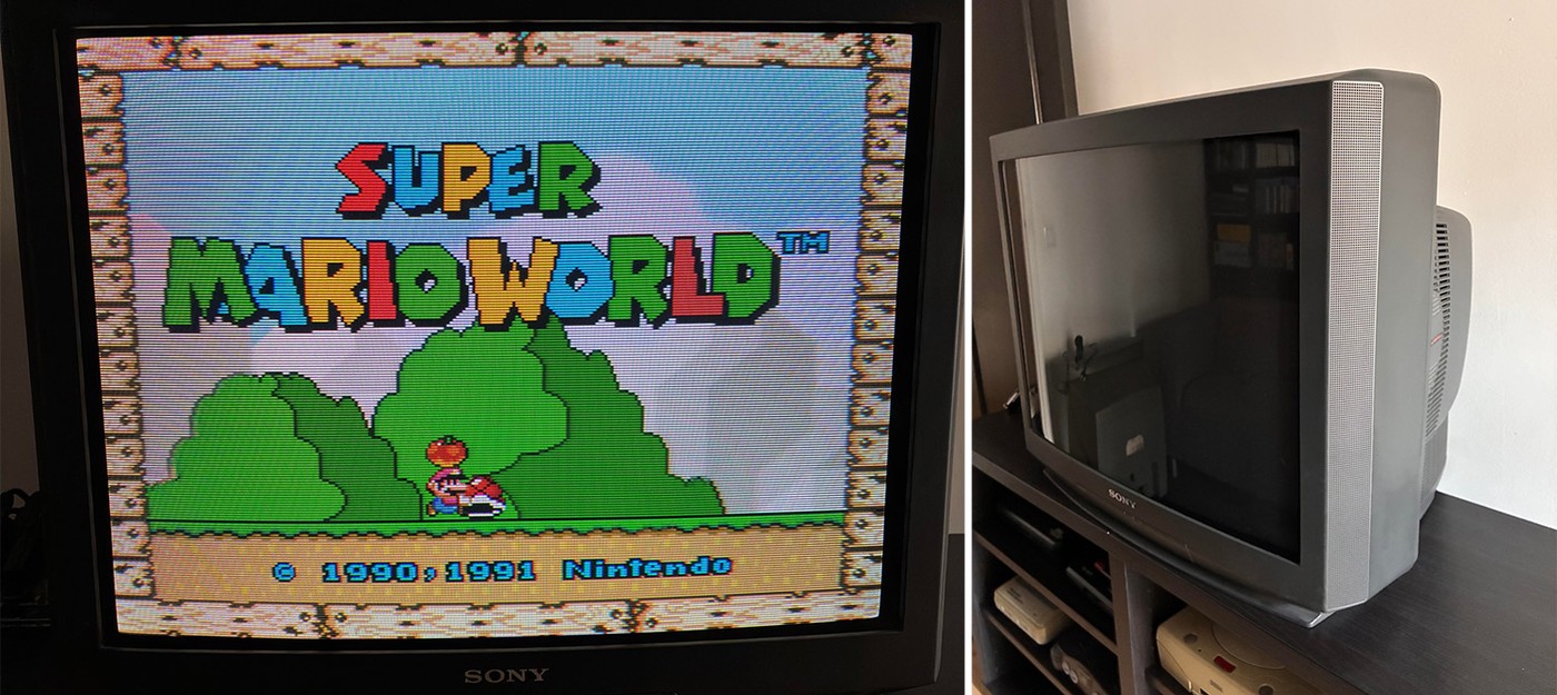 Геймер за 75 евро купил почти не использованный Sony Trinitron 1998 года – всего 1600 часов наработки