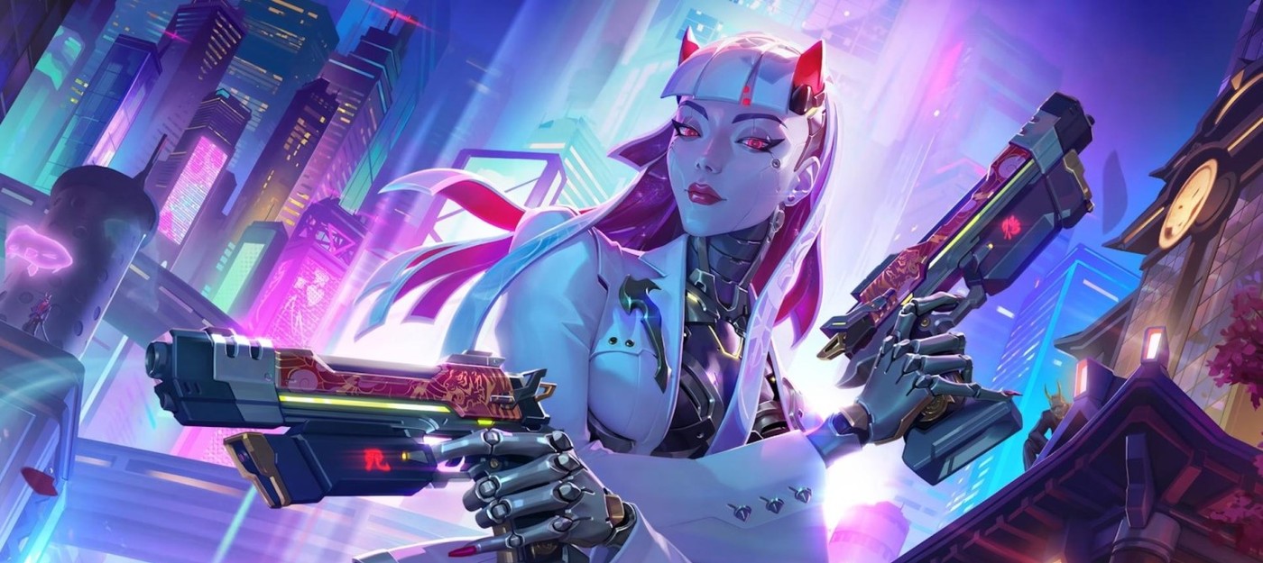 Blizzard представила новую героиню Overwatch – ей стала привлекательная блондинка-робот, возглавляющая клан Хашимото