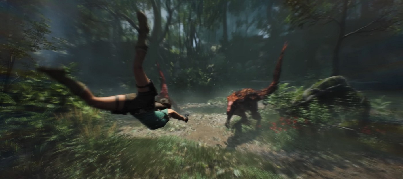 Четыре минуты геймплея Tomb Raider: Legacy of Atlantis с решением загадок и драками с динозаврами