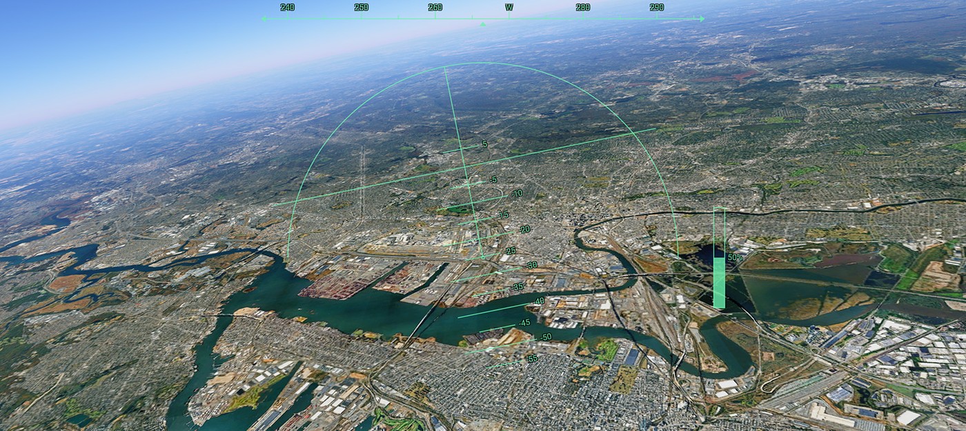 Режим авиасимулятора в Google Earth стал доступен в браузере по всему миру