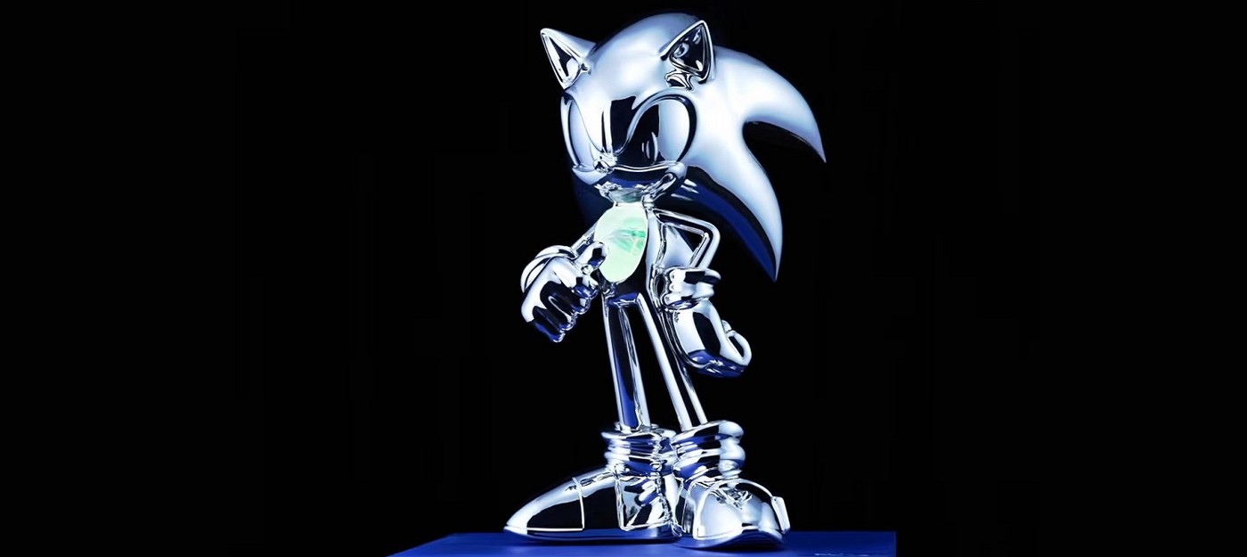 Sega создала статую Соника с "настоящей ДНК" синего ежа внутри