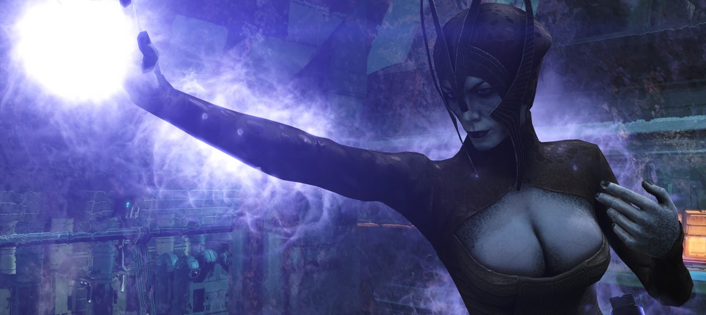 Игроки вновь восхищены декольте матриарха Бенезии из Mass Effect