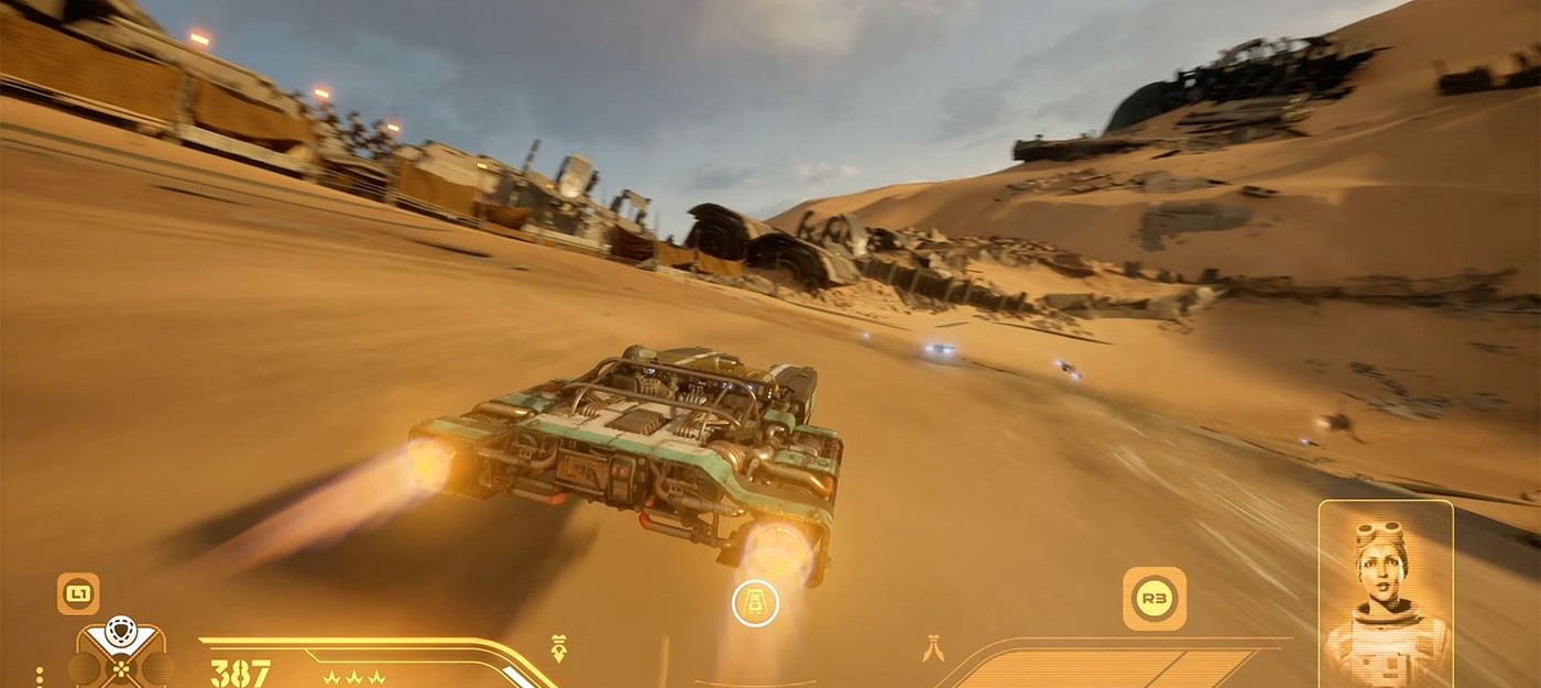 12 минут геймплея Star Wars Galactic Racer