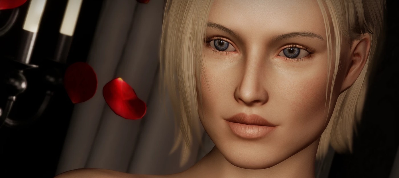 Демонстрация мода на "тонкую" мимику в Skyrim превратилось в мем про размер бюста