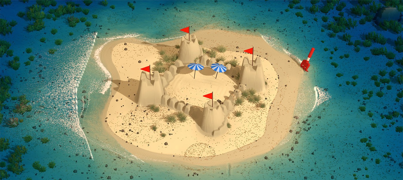 Уютная песочница от разработчика-одиночки Sandcastle про замки из песка получила полноценный трейлер