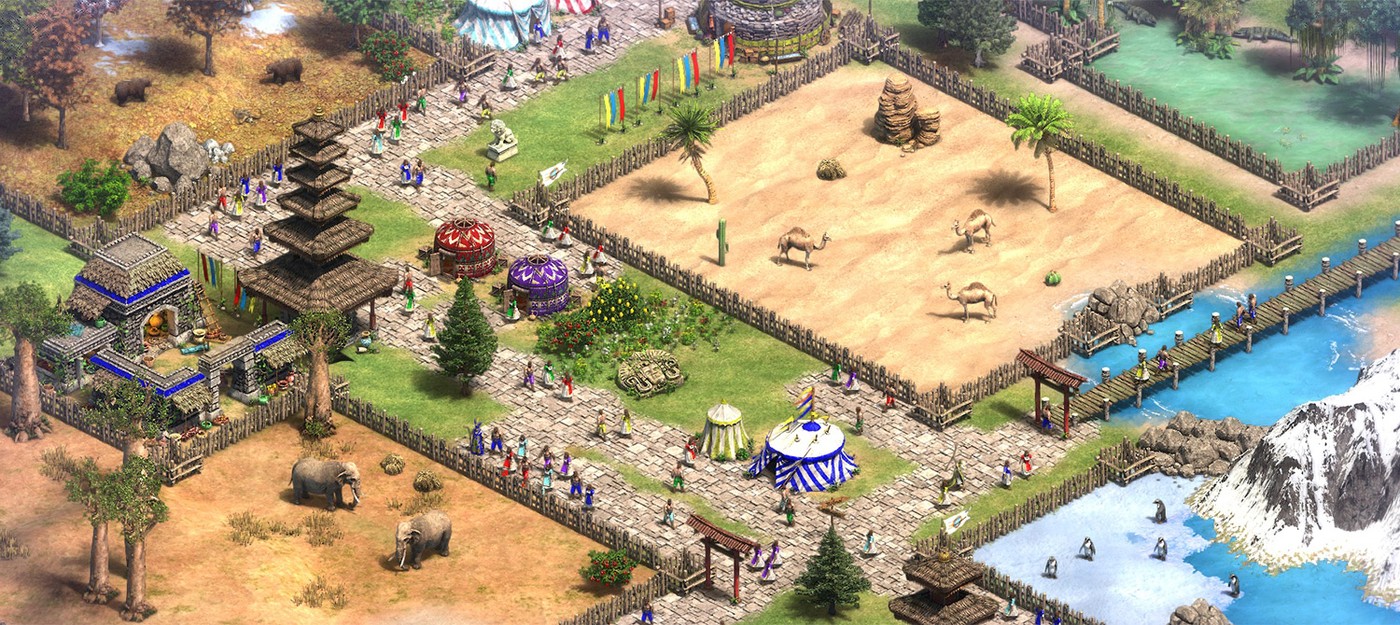 Игроки Age of Empires 2 рассказали, как вместо войн строили зоопарки в редакторе, и даже разработчики промышляли этим