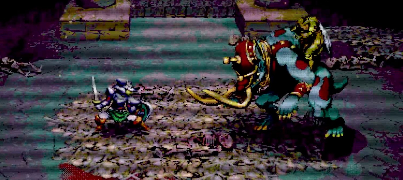 Графика будто экран CRT-монитора и эстетика ретро в трейлере рогалика Dungeon Lurker
