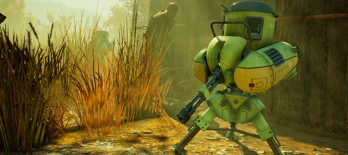 Итальянский косплеер закончил работу над турелью из Fallout 4 с подсветкой и дымом