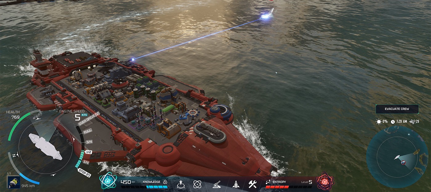 Rogue Carrier отправит игроков управлять научным судном на планете с враждебными кальмарами