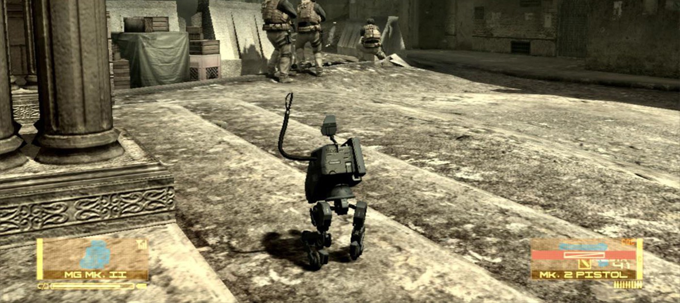 Игроки вспомнили, что робот Mk II в Metal Gear Solid 4 собран из PlayStation 3 и управляется контроллером DualShock 3