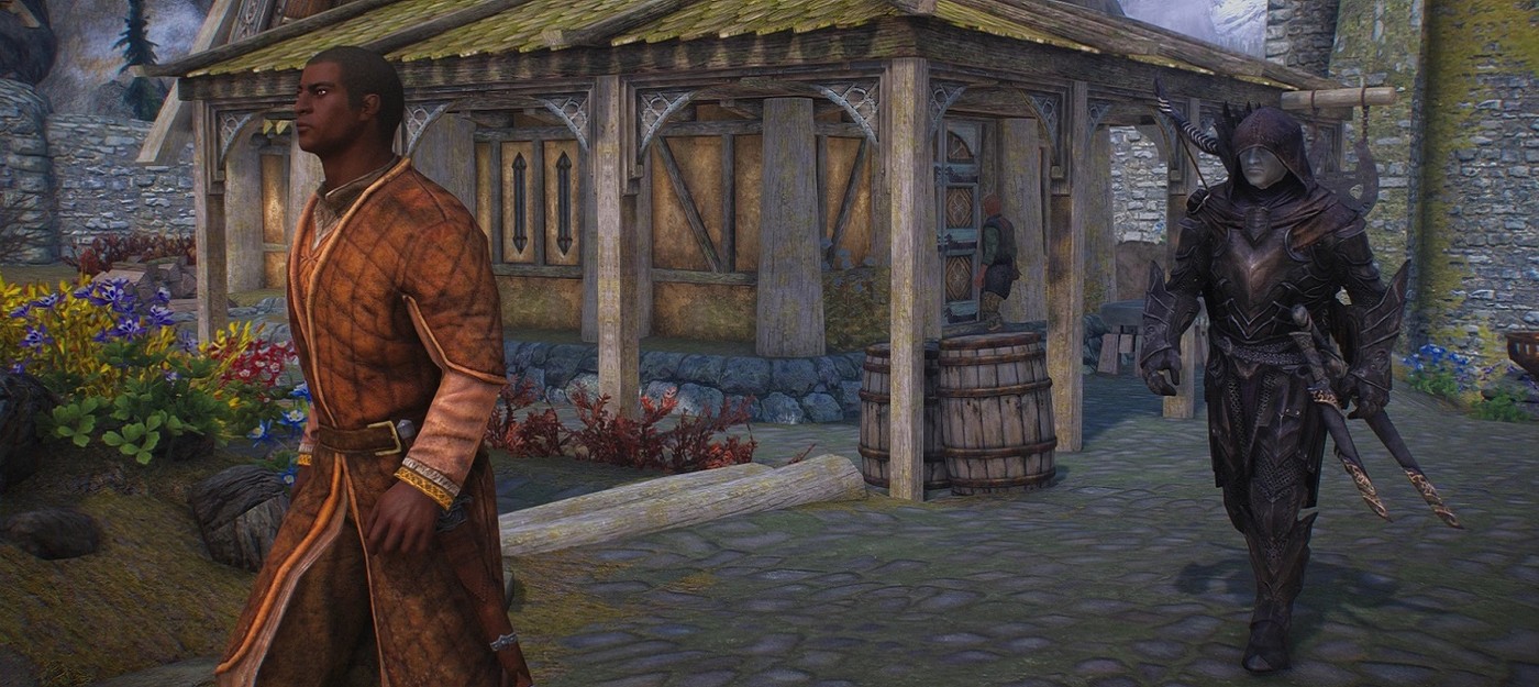 Игрок нашёл в модифицированном Skyrim булаву, которая лечит цель при ударе – ему тут же предложили испробовать её на Назиме