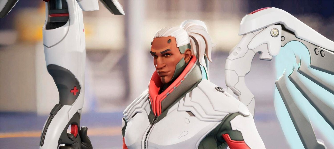 Что было бы с Мерси в Overwatch, если бы Blizzard оставила её темнокожим мужчиной