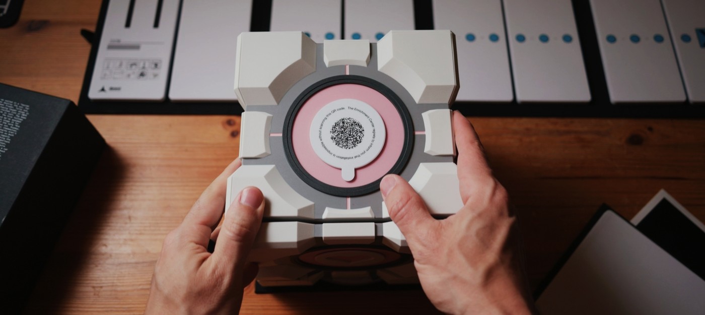 Фанат выложил в сеть 3D-модель корпуса для Steam Machine в дизайне куба из Portal