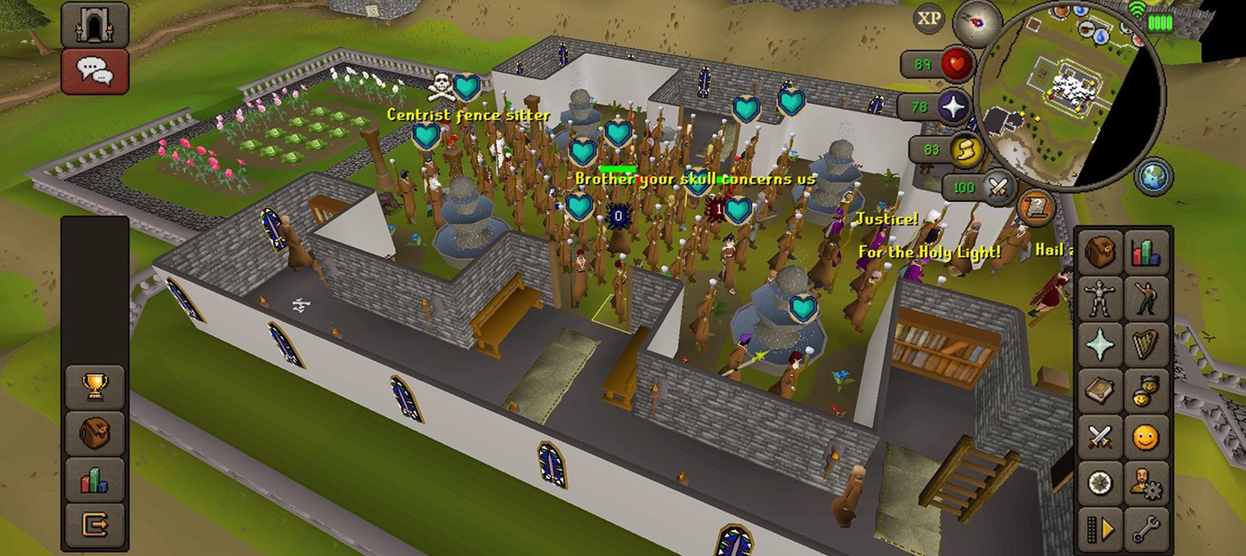 В Old School RuneScape вспыхнула религиозная война между последователями богов