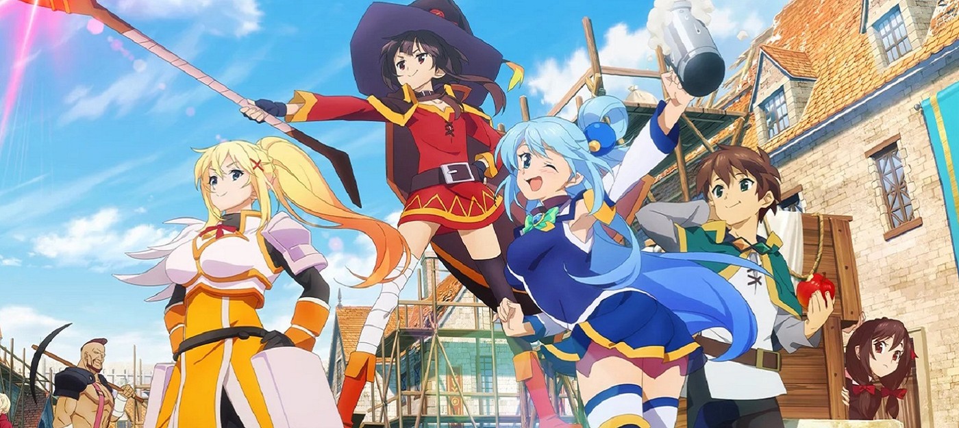 Анонсирована бесплатная jRPG по мотивам аниме KonoSuba – за игру отвечает автор оригинальных ранобэ