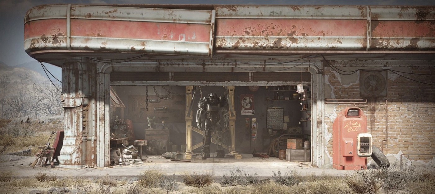 Геймер отыскал в Fallout 4 место, на котором стояла "Красная ракета" из трейлера и главного меню игры